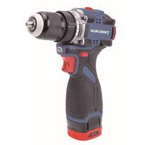 Akumuliatorinis suktuvas-gręžtuvas WORCRAFT su dviem 16.8 V 1.5 Ah Li-Ion akumuliatoriais