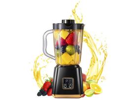 Blenderis kokteiliams Rivex B824, juoda, 600 ml, 50 W