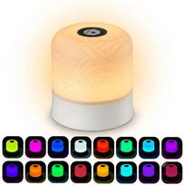 Išmanusis RGB LED naktinis šviestuvas, sensorinis valdymas prisilietimu, 16 spalvų, USB