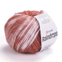 Mezgimo siūlai YarnArt Raindrops 50 g, spalva 2916