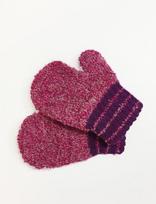 KNITAS vaikiškos kumštinės pirštinės 309*01, bordo/violetinė