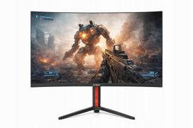 Žaidimų monitorius SANV 27" lenktas 2K 165Hz Fast IPS RGB Freesync VESA