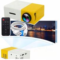 Mini LED nešiojamas projektorius, Full HD, USB
