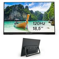Nešiojamas LED monitorius 18,5'' IPS HDR Full HD 1920x1080 HDMI 120Hz