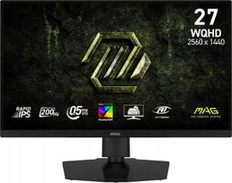 Monitorius MSI MAG 274QPF E20 27" QHD 180Hz Rapid IPS HDR400 USB-C PD15W