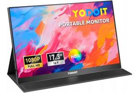 Nešiojamas monitorius Yodoit PTM17 17.3" Full HD IPS