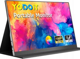 Nešiojamas monitorius 15,6'' 1920x1080 FHD USB-C Mini HDMI