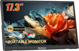 Nešiojamas monitorius Akntzcs 17,3" HDMI USB-C 1600x900 HDR