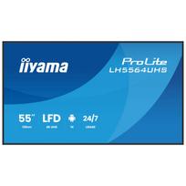 Monitorius 55" iiyama ProLite LH5564UHS-B1AG 4K UHD VA LED USB skaitmeninė reklama