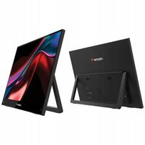 Nešiojamas 15,6" Verbatim 1080p FHD IPS USB-C jutiklinis monitorius su stovu