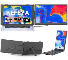 Nešiojamas monitorius 14" KEFEYA KX2 IPS USB-C, skirtas MacBook ir Windows laptopams