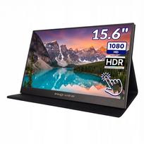 Nešiojamas monitorius 15.6" Pro-View, dėklas, IPS, VESA, USB-C, skirtas nešiojamam kompiuteriui