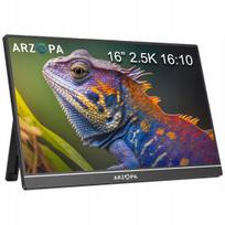 Nešiojamas IPS monitorius ARZOPA Z1RC 16", 2560 x 1600, USB-C, skirtas nešiojamam kompiuteriui ir telefonui