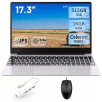 Nešiojamas kompiuteris Acmine 17.3", Celeron N5095, 16GB RAM, 512GB SSD