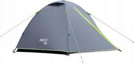Palapinė Nils Camp Explorer NC6004, 3 vietų, pilka, 270