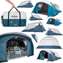 Palapinė 5 vietų, 2 miegamųjų, Garden Camping, didelė