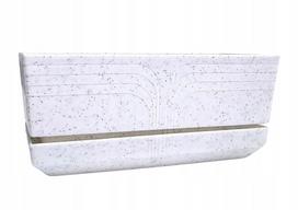 Stačiakampė vazoninė BOX su stovu GRANIT 22 x 11 KORADO plastikas