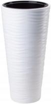 Aukšta apvali vazonas Sahara Slim su įdėklu, 30 cm