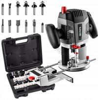 Vertikali frezavimo staklės 1300W su 12 frezų, 6-8-12 mm GRAPHITE