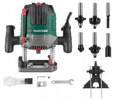 Frezavimo staklės Parkside POF 1200 e4 1200 W su frezomis