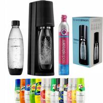 Sodastream Terra gazavimo aparatas su pasirinktu sirupu ir buteliu