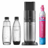 Vandens prisotinimo aparatas SODASTREAM DUO juodas, 2 buteliai
