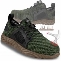 Vyriški lengvi kvėpuojantys darbo batai su Kevlar pirštų apsauga Summer Fly