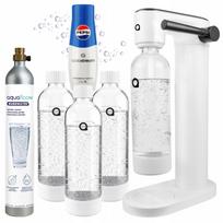 Sodos vandens prisotinimo įrenginys AQUAFLOOW su CO2 balionėliu ir 3 Pepsi buteliais