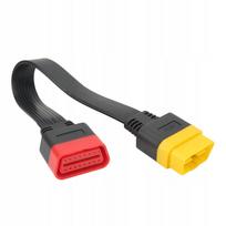 OBD2 OBDII 16 pinų pratęsimo kabelis, adapteris male-female