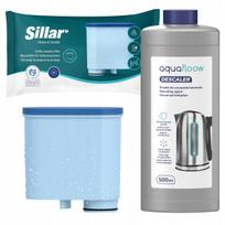 Vandens filtras Saeco Philips kavos aparatui ir nukalkinimo priemonė 0,5 l aparatui