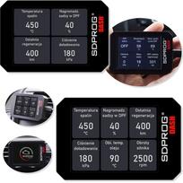 Automobilio diagnostikos monitorius OBDII OBD2 DPF FAP GPF Turbo Boost