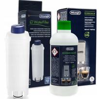Nukalkinimo skystis 500 ml ir DeLonghi SER3017 DLS C002 filtras