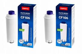 Filtro rinkinys Coffix CF106 kavos aparatui, 2 vnt., tinka Delonghi