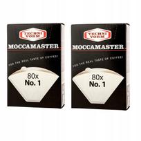 Popieriniai filtrai Technivorm Moccamaster No. 1, 80 vnt., 2 pakuotės
