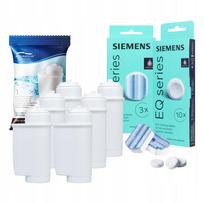 Tablečių ir nukalkinimo priemonės rinkinys Siemens su 6 filtrais AL-Inte kavos aparatui