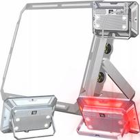 LED dirbtuvių lempa su akumuliatoriumi, powerbank, stipriu magnetu ir stovu