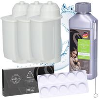 Pakeičiamas BOSCH SIEMENS nukalkinimo filtrų rinkinys, 3 vnt., 250 ml tabletės