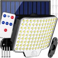 Lauko LED saulės gatvės lempa su jutikliu 300W
