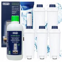 Filtro rinkinys 5 vnt. Delonghi AL-S002 ir EcoDecalk nukalkinimo priemonė 500 ml