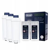 Kavos aparato filtras Delonghi CDC04 3 vnt. + nuovirų šalinimo priemonė EcoDecalk 200 ml