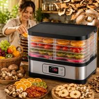 Maisto džiovintuvas LCD 24H, 10 l, grybams, vaisiams, daržovėms, mėsai, žolelėms