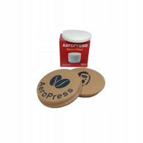Popieriniai filtrai AeroPress, 350 vnt. su Aero Case Mini