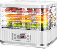 Maisto džiovintuvas 400W 5 padėklai 35-70°C laikmatis 72h