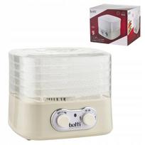 Daržovių, vaisių, grybų džiovyklė Botti Dante 250 W, 5 reguliuojami sietai