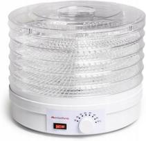Elektrinis džiovintuvas Melchioni, 5 lentynos, 250W, 40-70°C, baltas