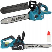 Belaidis grandininis pjūklas 16" 40 cm DEDRA DED7184V su bešepetėliu varikliu