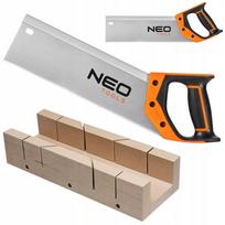 Rankinė pjūklas NEO RIDGE 350mm 13TPI su medine kaladėle lentoms