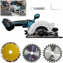 Rankinis diskinis pjūklas SAW COUNTRY medienai 125 mm su rinkiniu