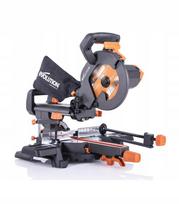Kampinis pjūklas su kreiptuvais EVOLUTION R210SMS PLUS 210 mm