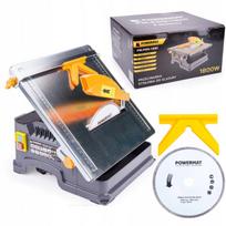Plytelių pjovimo staklės 1800W, 180 mm, sausam ir šlapiam pjovimui
